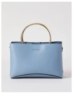 Basque Carolina Mini Tote Bag in Blue