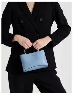 Basque Carolina Mini Tote Bag in Blue