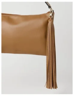 Basque Chloe Shoulder Bag in Tan