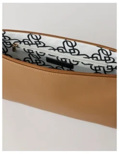 Basque Chloe Shoulder Bag in Tan