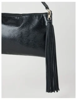 Basque Chloe Shoulder Bag in Black