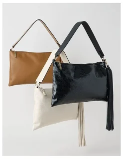Basque Chloe Shoulder Bag in Black