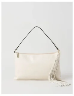 Basque Chloe Shoulder Bag in Cream