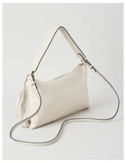 Basque Chloe Shoulder Bag in Cream