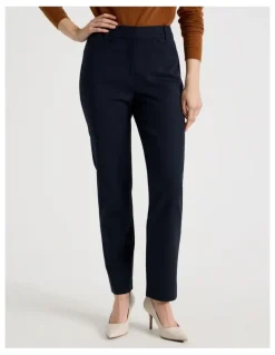 Basque Compact Sateen Pants in Indigo