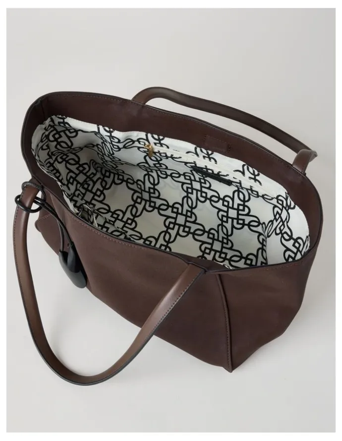 Basque Emma Tote Bag in Espresso