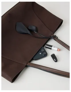 Basque Emma Tote Bag in Espresso