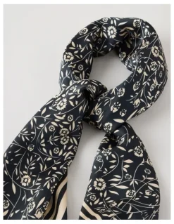 Basque Floral Neckerchief