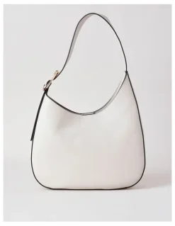 Basque Lexie Shoulder Bag in Soft Grey