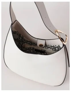 Basque Lexie Shoulder Bag in Soft Grey