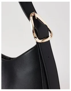 Basque Lexie Shoulder Bag in Black