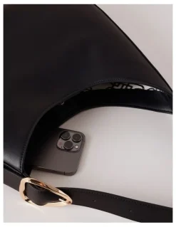 Basque Lexie Shoulder Bag in Black