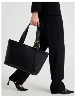Basque Lexie Tote Bag in Black