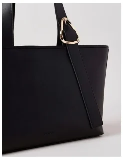 Basque Lexie Tote Bag in Black