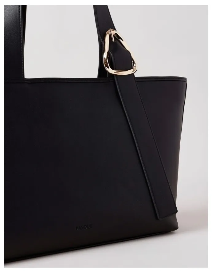 Basque Lexie Tote Bag in Black