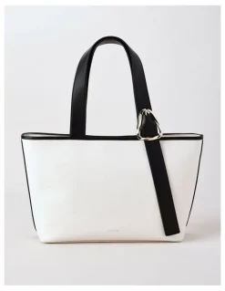 Basque Lexie Tote Bag in White