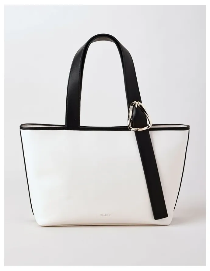 Basque Lexie Tote Bag in White