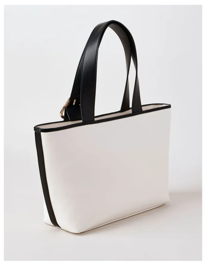 Basque Lexie Tote Bag in White