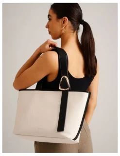 Basque Lexie Tote Bag in White