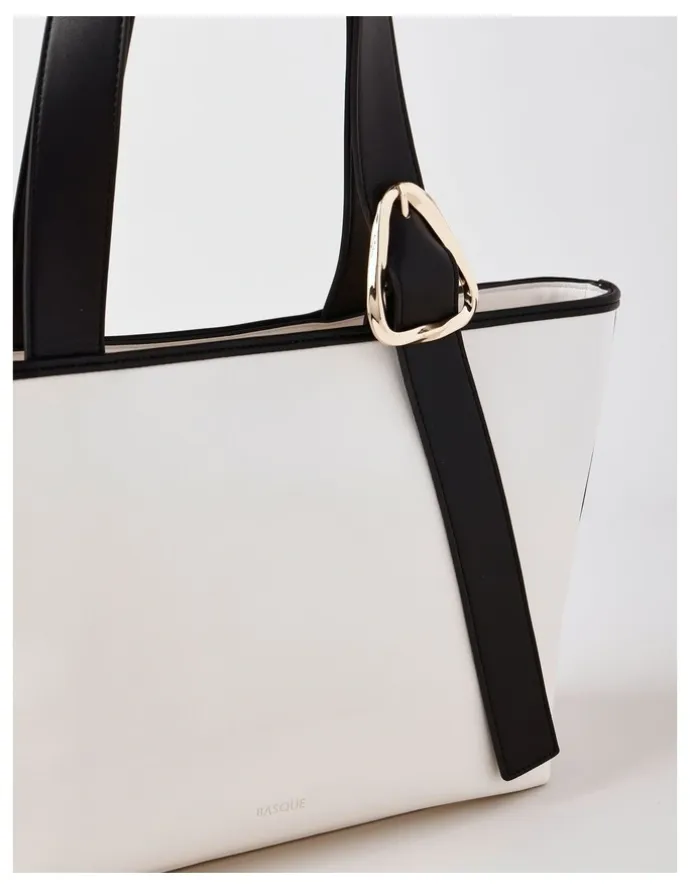 Basque Lexie Tote Bag in White