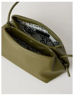 Basque Nicole Crossbody Bag in Pesto