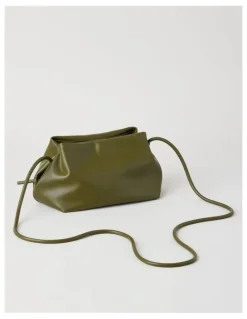 Basque Nicole Crossbody Bag in Pesto