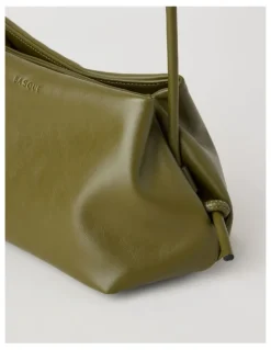 Basque Nicole Crossbody Bag in Pesto