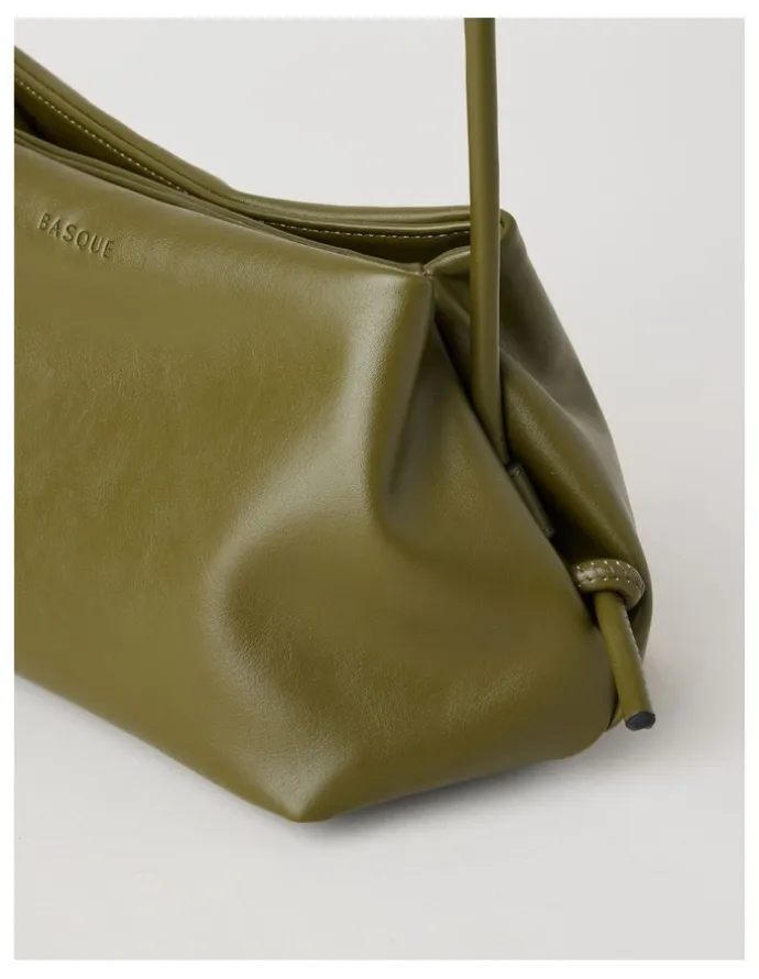 Basque Nicole Crossbody Bag in Pesto