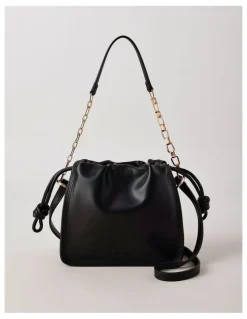 Basque Savannah Shoulder Bag in Black