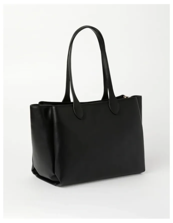 Basque Sienna II Tote Bag in Black
