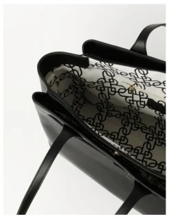 Basque Sienna II Tote Bag in Black