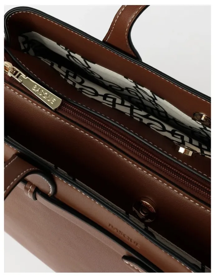 Basque Sienna Tote in Brown