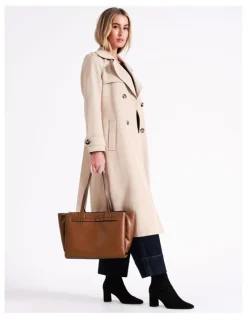 Basque Sienna Tote in Brown