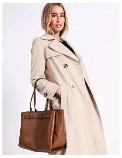 Basque Sienna Tote in Brown