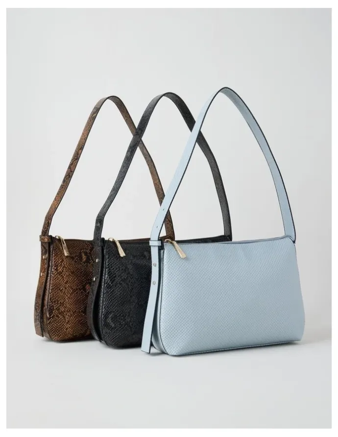 Basque Sofia Shoulder Bag in Blue