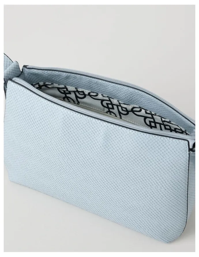 Basque Sofia Shoulder Bag in Blue