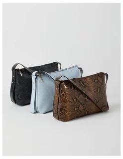 Basque Sofia Shoulder Bag in Brown
