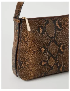 Basque Sofia Shoulder Bag in Brown