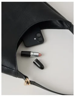 Basque Tara Shoulder Bag in Black