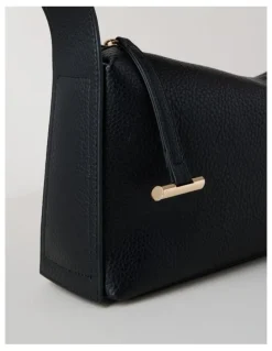 Basque Tara Shoulder Bag in Black