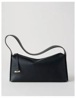 Basque Tara Shoulder Bag in Black