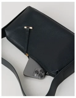Basque Tara Shoulder Bag in Black