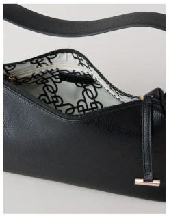 Basque Tara Shoulder Bag in Black