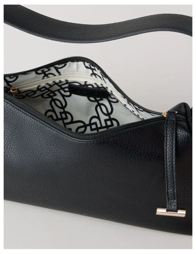Basque Tara Shoulder Bag in Black