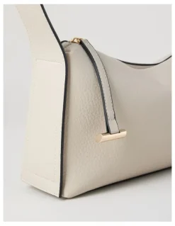 Basque Tara Shoulder Bag in Chalk