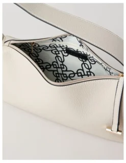 Basque Tara Shoulder Bag in Chalk