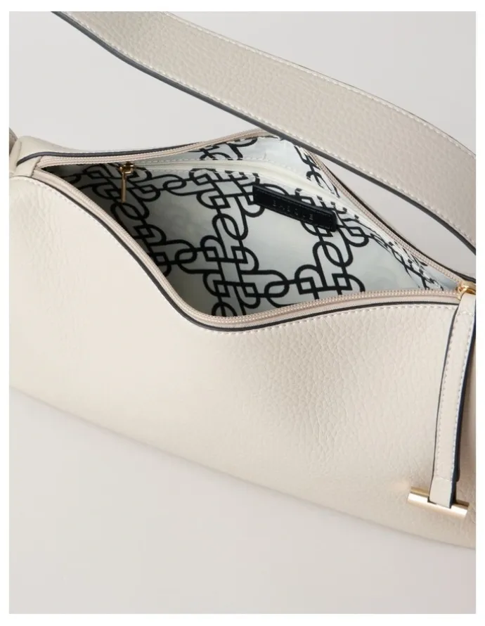 Basque Tara Shoulder Bag in Chalk