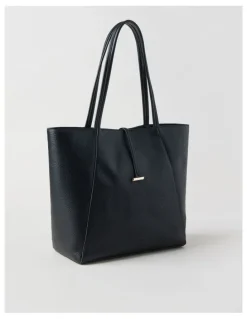 Basque Tara Tote Bag in Black