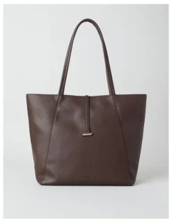 Basque Tara Tote Bag in Espresso