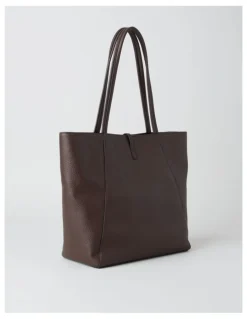 Basque Tara Tote Bag in Espresso